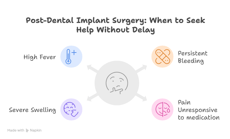 Post-Dental Implant Surgery When to Seek Help Without Delay